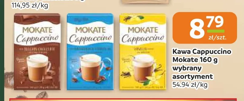 Kawa Cappuccino Mokate promocja w Społem Częstochowa