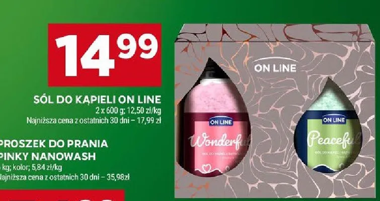 Sól do kąpieli On Line promocja w Stokrotka