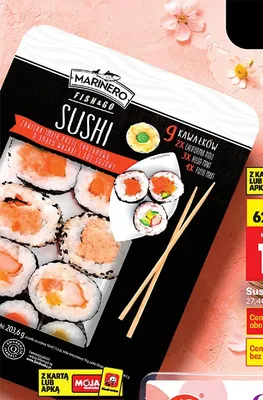 Zestaw sushi promocja w Biedronka