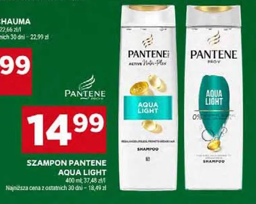 Szampon Aqua Light promocja w Stokrotka