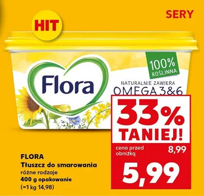 Tłuszcz do smarowania różne rodzaje opakowanie promocja w Kaufland