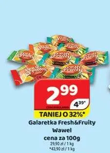 Galaretka Fresh&Fruity Wawel promocja w Delfin