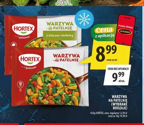 Warzywa na patelnię Hortex promocja w Arhelan