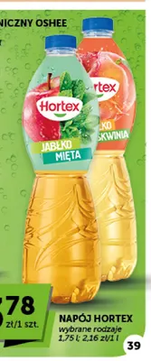 Napój Hortex jabłko mięta promocja w ABC