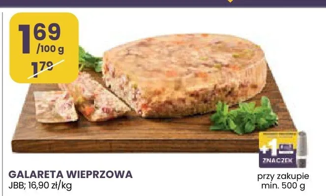 Galareta wieprzowa JBB promocja w Stokrotka