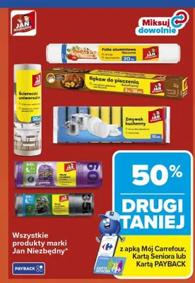 Produkty marki Jan Niezbędny promocja w Carrefour