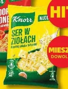 Nudle ser w ziołach promocja w Kaufland