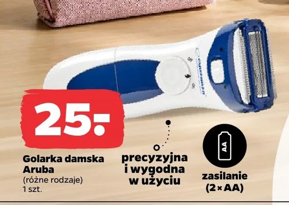 Golarka damska Aruba promocja w Netto