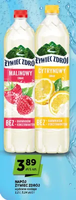 Napój Żywiec Zdrój malinowy promocja w ABC