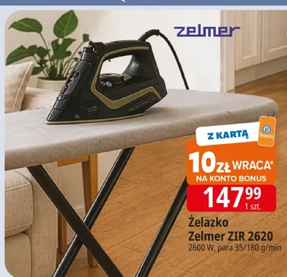 Żelazko Zelmer ZIR 2620 2600W promocja w Leclerc