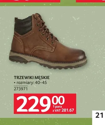Trzewiki męskie promocja w Selgros
