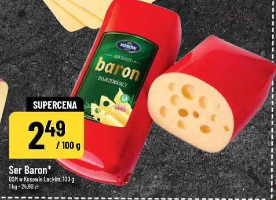 Ser Baron promocja w POLOmarket
