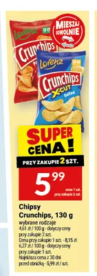 Chipsy Crunchips promocja w Twój Market