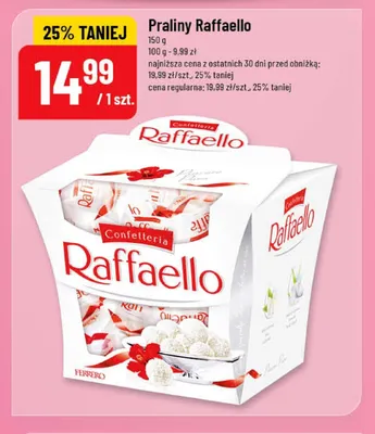 Praliny Raffaello promocja w POLOmarket