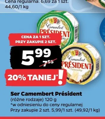 Ser Camembert Président promocja w Netto