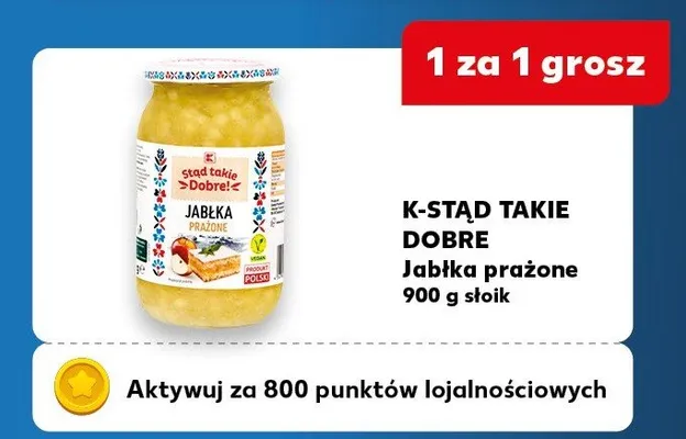 Jabłka prażone promocja w Kaufland
