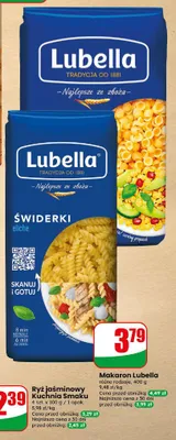 Makaron Lubella świderki promocja w Dino