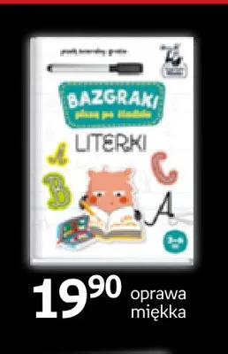 Książka Bazgraki piszą po śladzie Literki Kapitan Nauka promocja w Empik