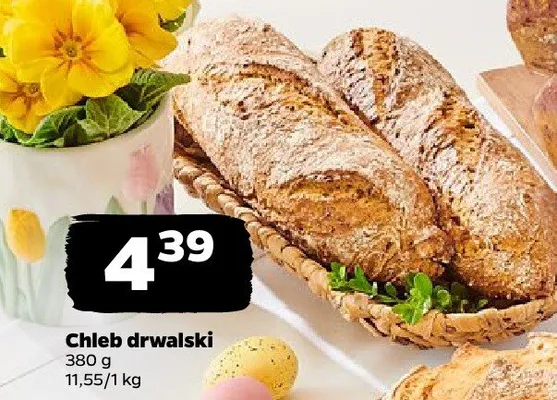 Chleb drwalski promocja w Netto