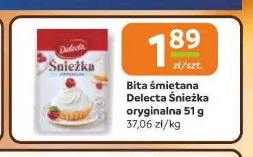 Bita śmietana Delecta Śnieżka oryginalna promocja w Gama