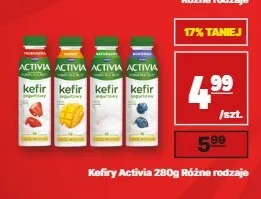 Kefir jogurtowy Activia borówka promocja w API Market