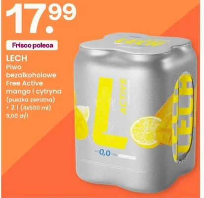 Piwo bezalkoholowe 4-pak promocja w Frisco
