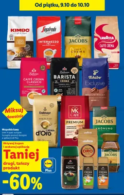 Kawa ziarnista Lavazza Qualità Oro promocja w Lidl