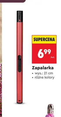 Zapalarka wys. 21 cm promocja w Biedronka