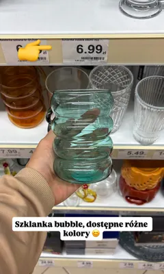 Szklanka Bubble promocja w Dino