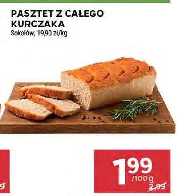 Pasztet z całego kurczaka Sokołów promocja w Stokrotka