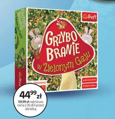 Gra Grzybobranie w Zielonym Gaju Trefl promocja w Dzień Dziecka