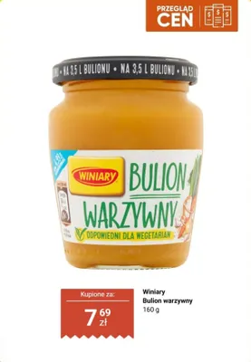 Bulion warzywny promocja w Biedronka