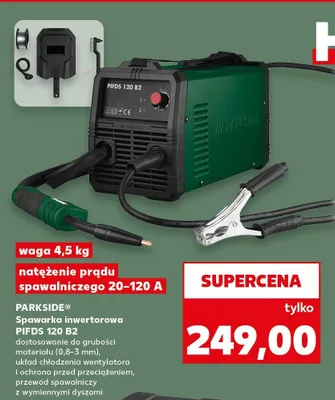 Spawarka inwertorowa PIFDS 120 B2 promocja w Kaufland