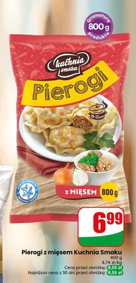 Pierogi z mięsem Kuchnia Smaku promocja w Dino