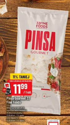 Pinsa Gourmet 33 Fine Foods promocja w POLOmarket