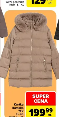 Kurtka damska TEX dł. 3/4 promocja w Carrefour