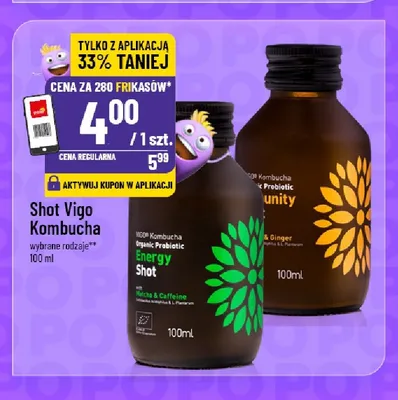 Shot Vigo Kombucha Immunity promocja w POLOmarket