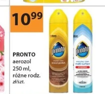 Aerozol do czyszczenia Pronto promocja w Drogerie Laboo