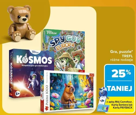 Gra planszowa Trefl Kosmos promocja w Carrefour