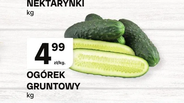 Ogórek gruntowy promocja w Chorten