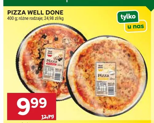Pizza Well Done promocja w Stokrotka