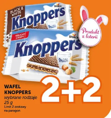 Wafel Knoppers Black & White promocja w Euro Sklep