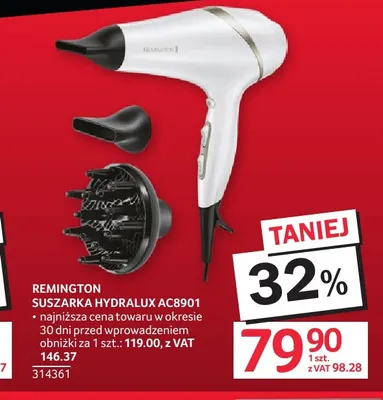 Suszarka Hydralux AC8901 Remington promocja w Selgros