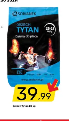 Orzech Tytan Sobianek promocja w Bricomarche