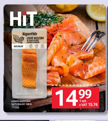 Łosoś wędzony naturalny SuperFish promocja w Selgros