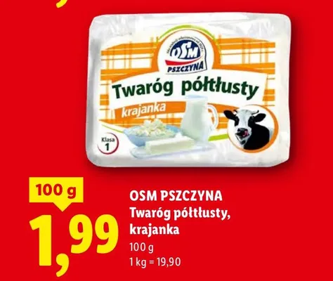 Twaróg półtłusty mielony Maluta promocja w Lidl