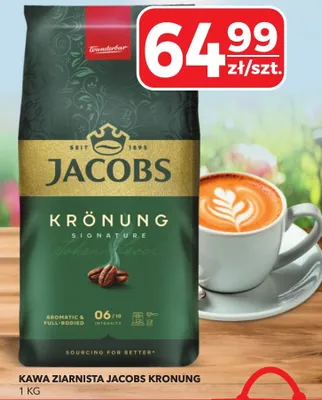 Kawa ziarnista Krönung promocja w Top Market