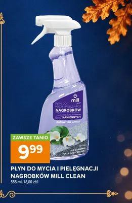 Płyn do mycia i pielęgnacji nagrobków Mill Clean promocja w Stokrotka