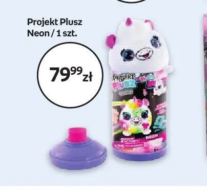 Zestaw kreatywny Projekt Plusz Neon Style 4 Ever promocja w Empik