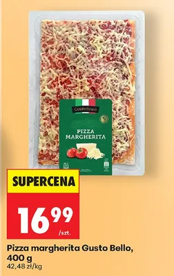 Pizza margherita Gusto Bello promocja w Biedronka